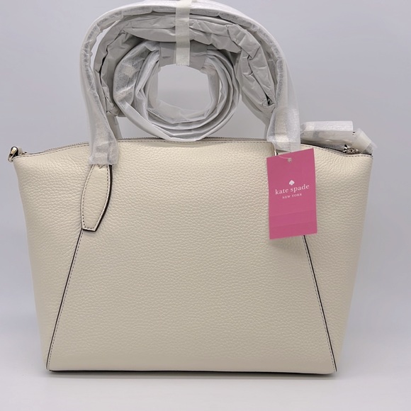 Kate Spade Monica Satchel Buttermilk Glaze - Picture 2 of 12